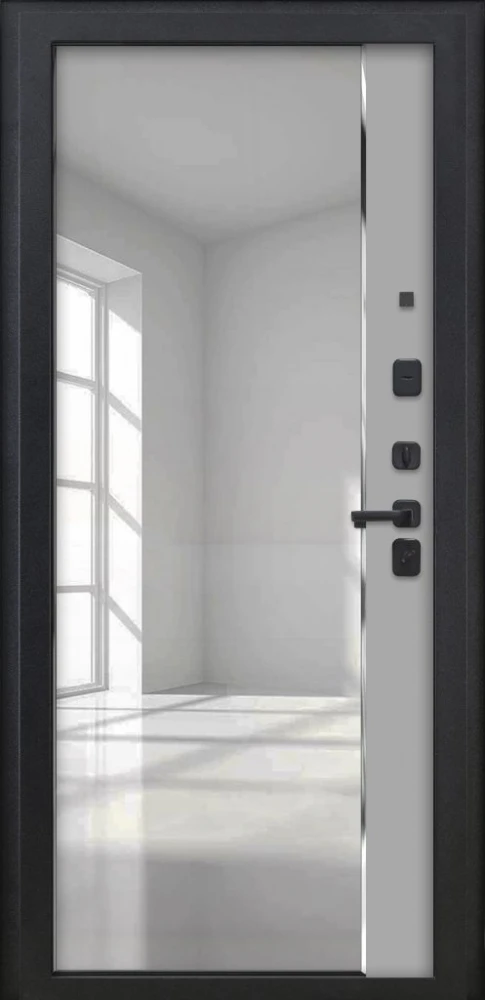 Входная дверь ДвериПРО Росна ФЛЗ-618 Шарли светлый DPRO222475 внутренняя сторона